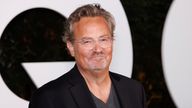 Matthew Perry arrives at the GQ Men of the Year Party on Thursday, Nov.17, 2022, 
Pic:AP