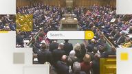 MPs vote widget