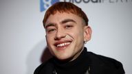 Olly Alexander arrives at Capital&#39;s Jingle Bell Ball in London. Pic: REUTERS/Henry Nicholls