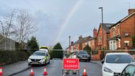 A police cordon on Scott Road, Burngreave, after a 46-year-old man died and several others were injured after a car hit a crowd of people during violence in Sheffield. A 23-year-old man has been arrested on suspicion of murder and a 55-year-old man on suspicion of attempted murder, South Yorkshire Police said. Picture date: Thursday December 28, 2023. See PA story POLICE Burngreave. Photo credit should read: Dave Higgens/PA Wire