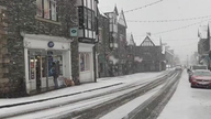 Snowfall in Cumbria. Pic: Julie Coldwell 