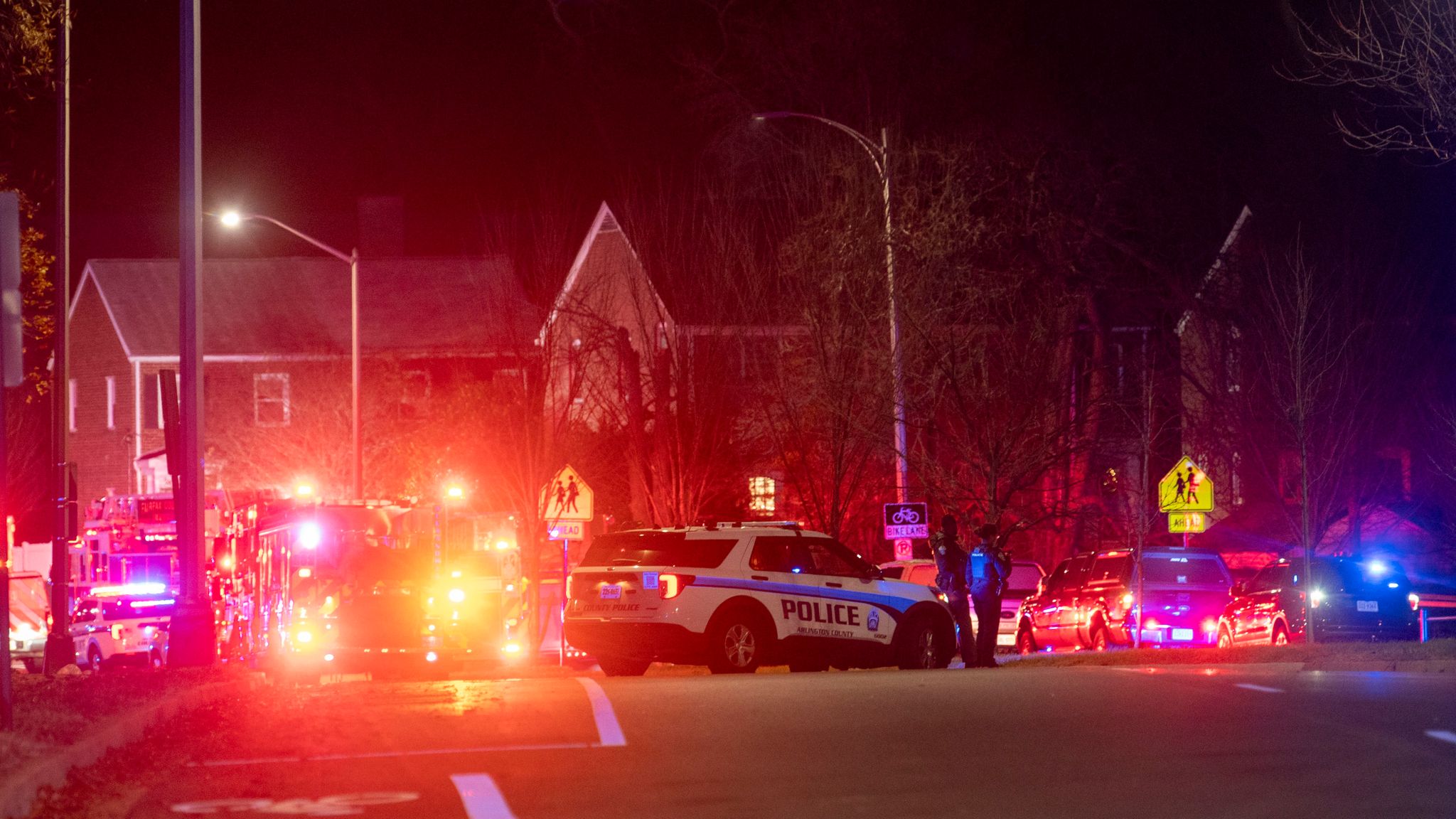 House explodes in Virginia as police surround armed suspect inside US