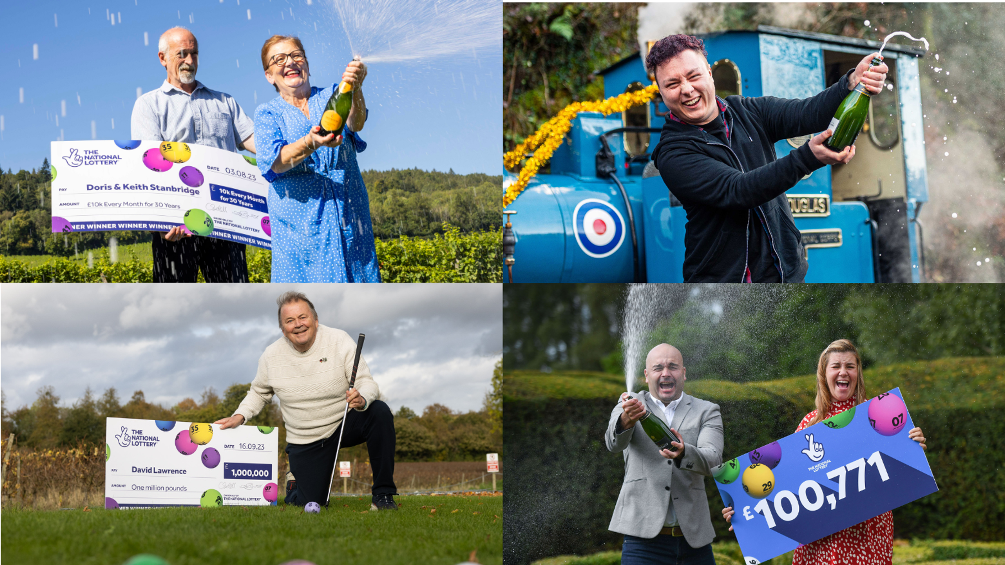 National Lottery winners reveal what they are spending their money