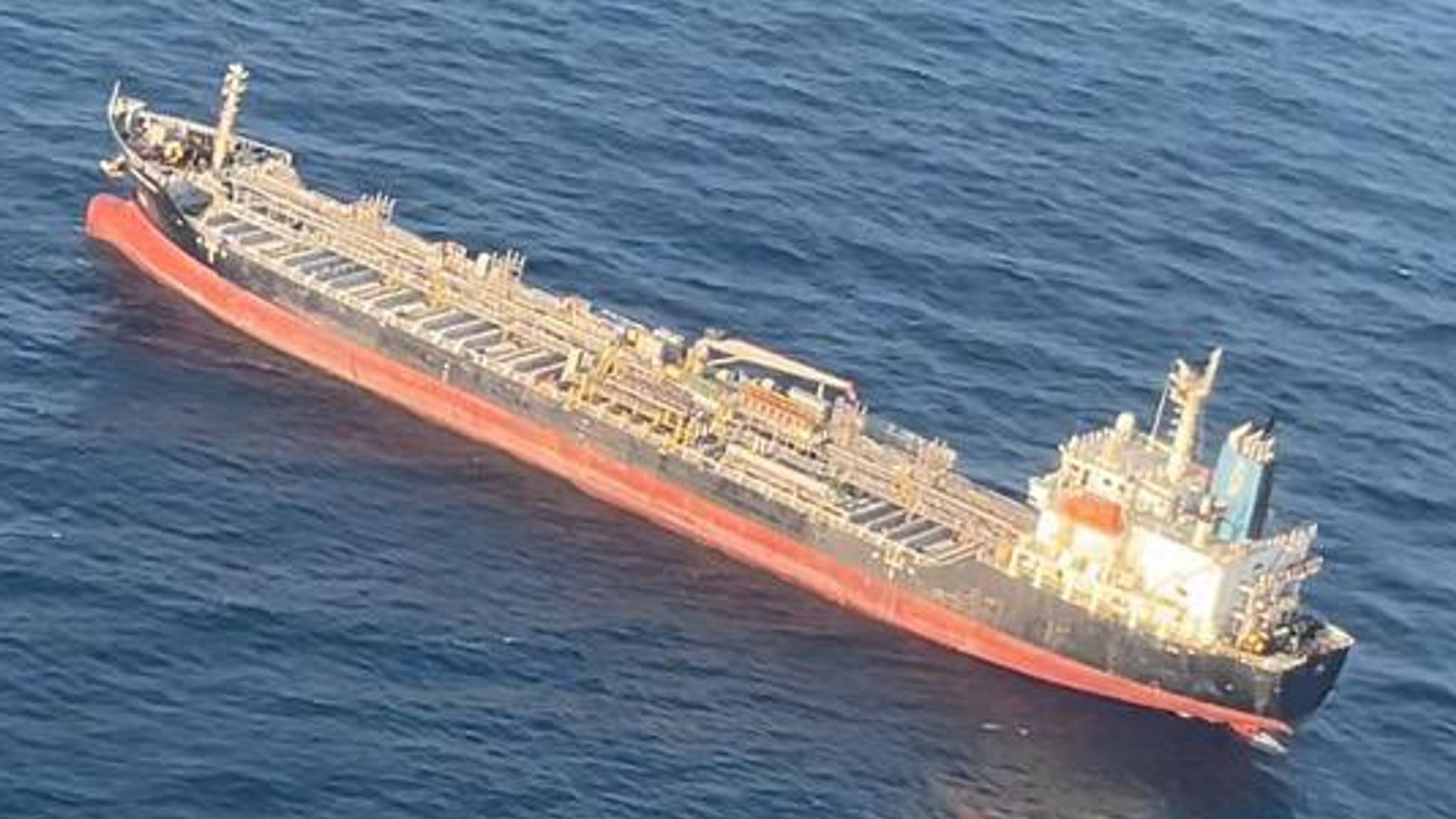 Iranian drone behind attack on chemical tanker in Indian Ocean ...