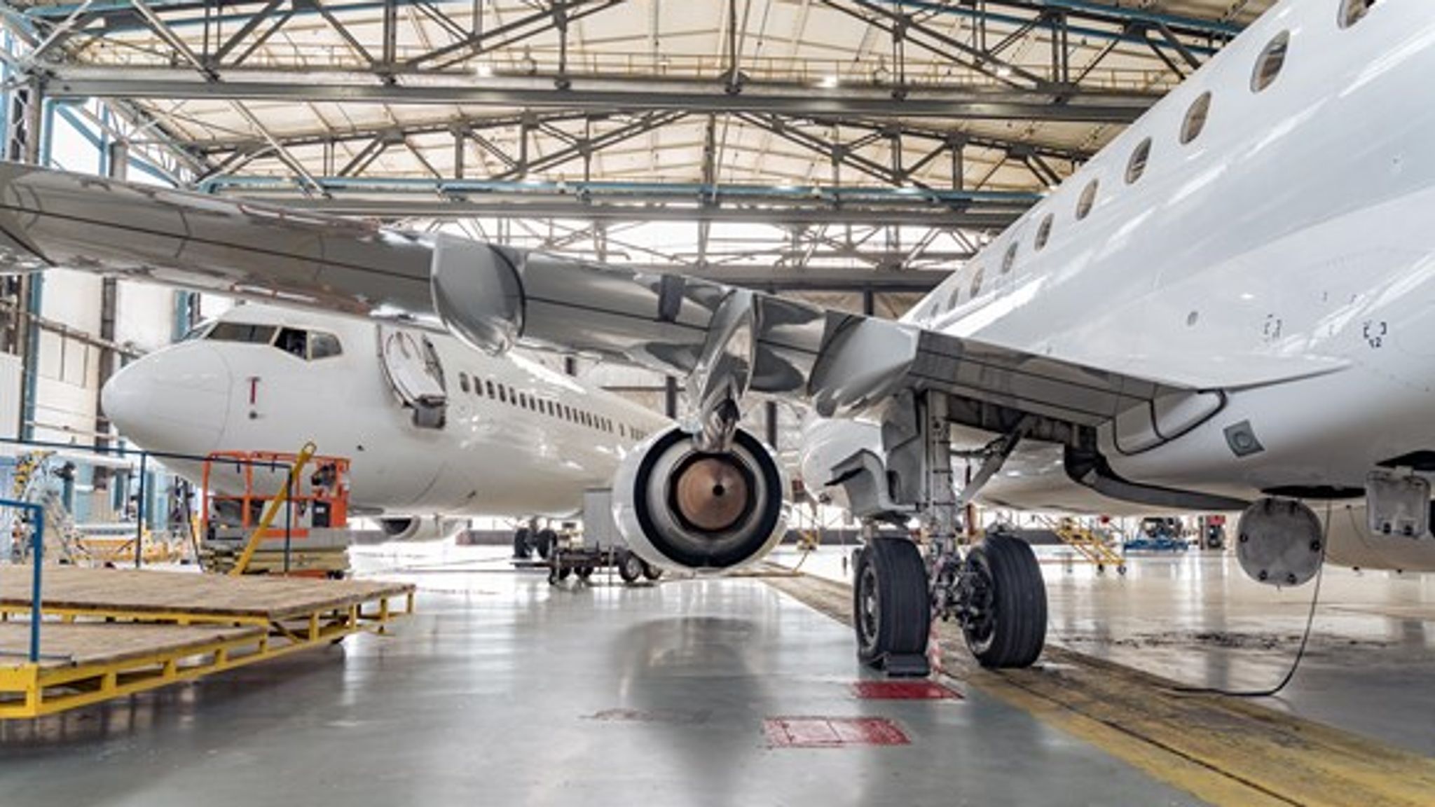 Fraud officers arrest one in dawn raid on UK plane engine parts provider | UK News | Sky News