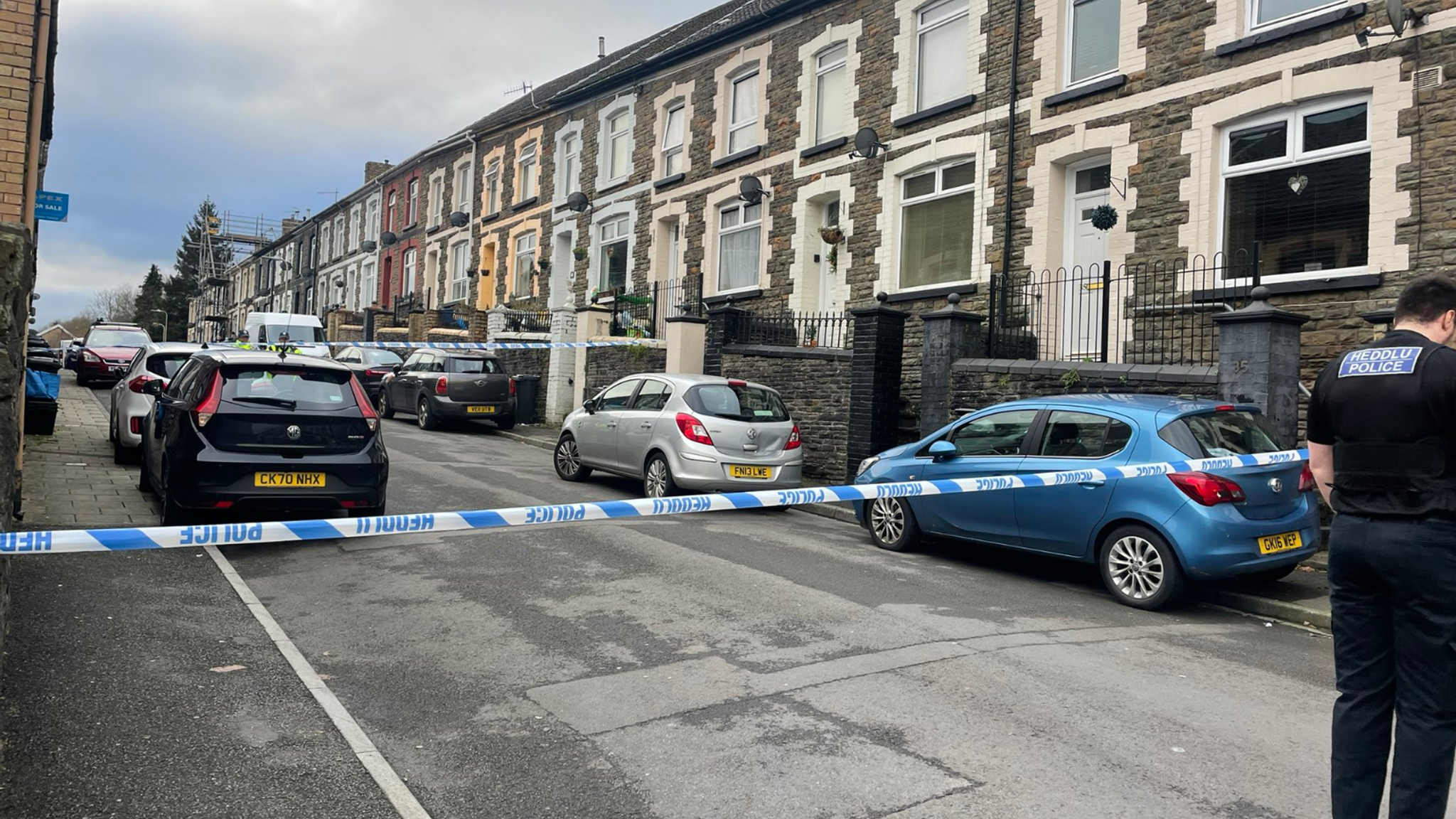 Armed officers at scene of 'serious assault' in Aberfan, South Wales Police say