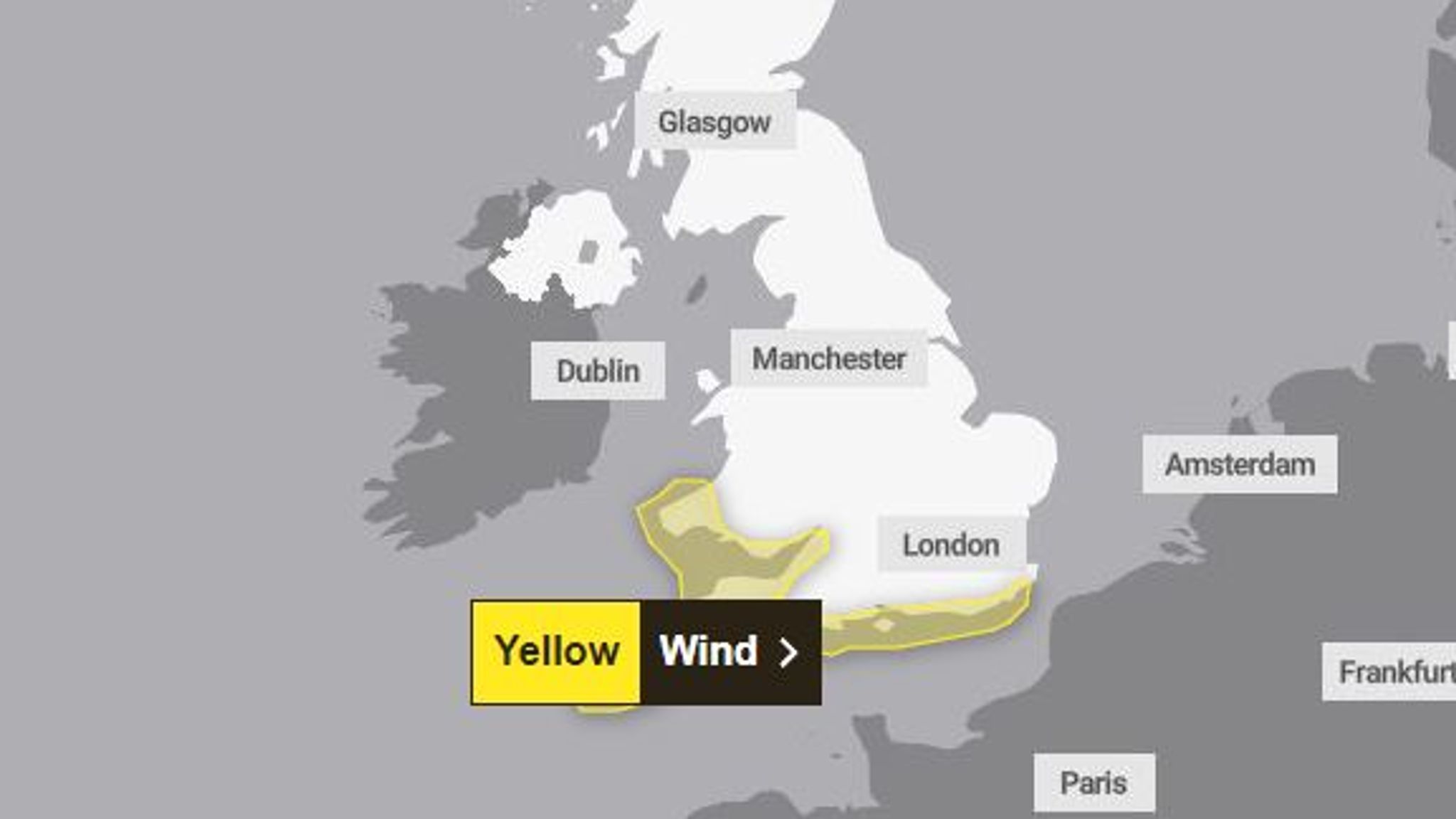 Severe Weather Warning Issued For Parts Of UK – Eurostar Warns Of More ...