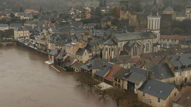France floods: Cities hit by severe flooding as Storm Fergus brings ...