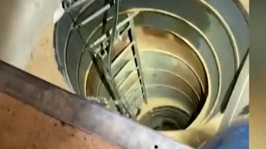 Israeli military video claims to show Hamas tunnels being destroyed in the Gaza Strip