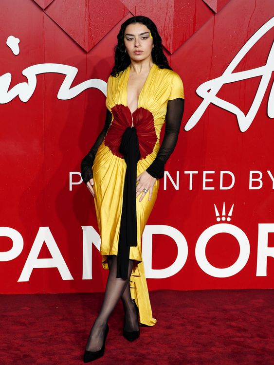 Rita Ora In See-Through Red Dress & Thong At British Fashion Awards –  Hollywood Life