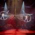Circus acrobat falls from 'giant wheel of death' during show