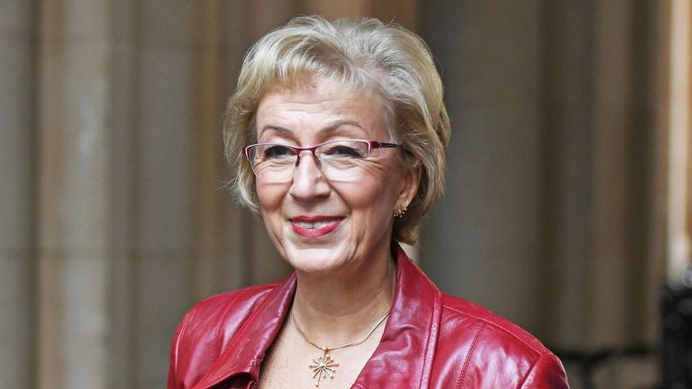 File photo dated 08/10/19 of Member of Parliament for South Northamptonshire Andrea Leadsom who has been awarded a Dame Commander of the Order of the British Empire for political service in the Queen's Birthday Honours list. Issue date: Friday June 11, 2021.


