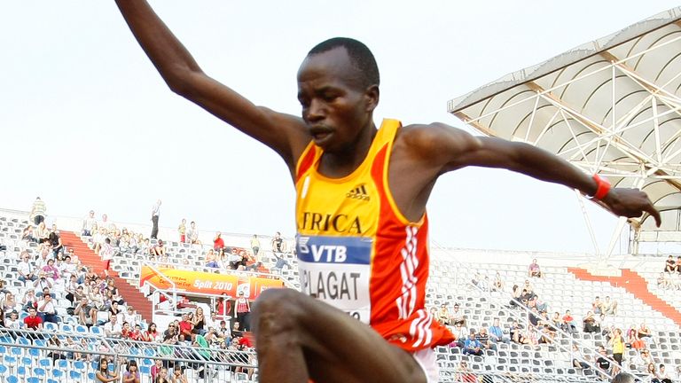 Benjamin Kiplagat at the IAAF Continental Cup in 2010