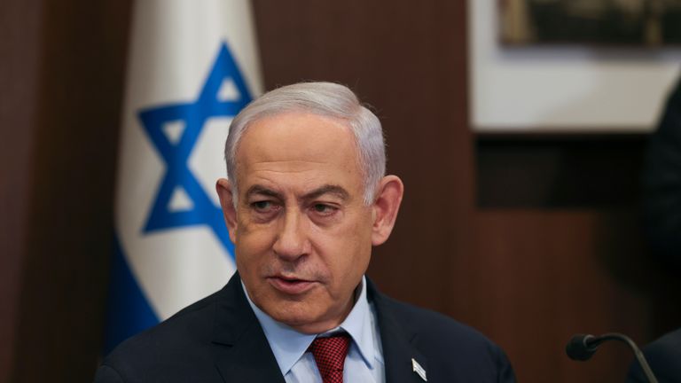 Israeli Prime Minister Benjamin Netanyahu (Pic: AP)