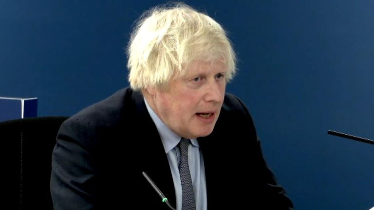 Boris Johnson apologises for pain and loss of COVID victims&#39; families