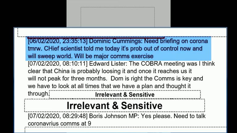 The Minutes, Notes, And WhatsApp Messages Shared During Boris Johnson's ...