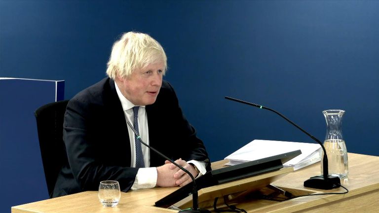 Boris Johnson faces evidence of him stating the Government should &#39; let COVID rip&#39; despite initial denial