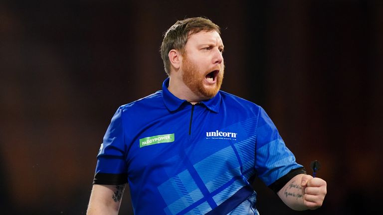 Cameron Menzies into second round of World Darts Championship hours ...