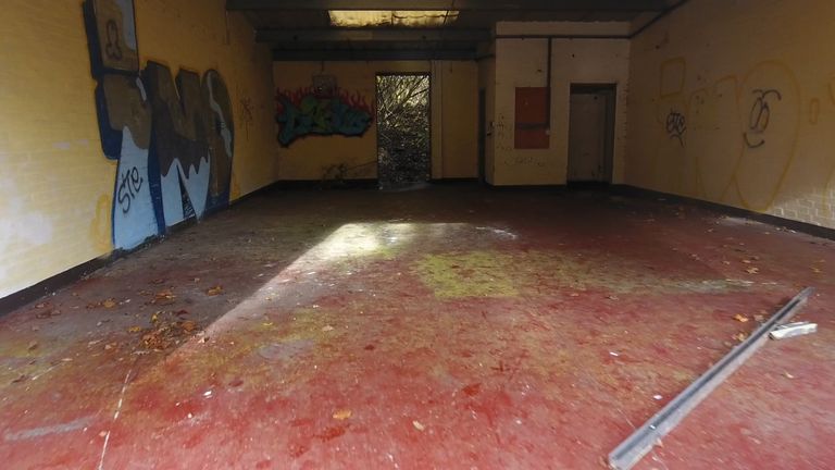 The abandoned Whitehill Industrial Estate in Glenrothes, where Ean Coutts&#39; body was found. Pic: Crown Office