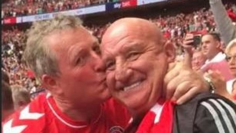 Brendan McGirr with Dave Courtney