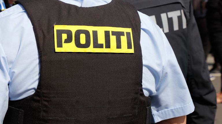 Police in Denmark said no one was injured in Saturday's incident. File pic