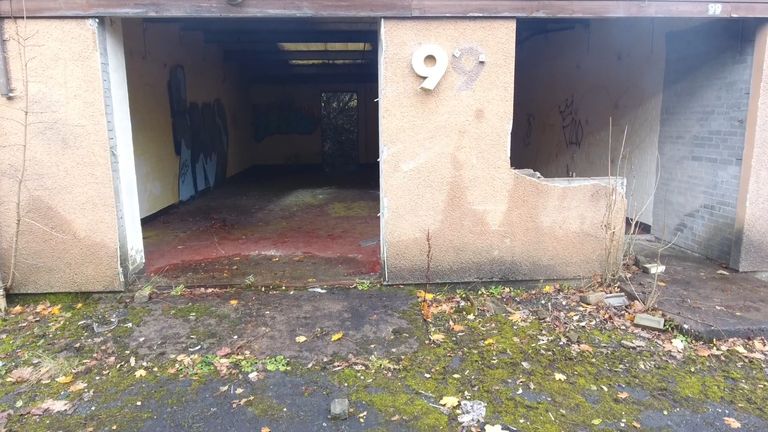 The abandoned Whitehill Industrial Estate in Glenrothes, where Ean Coutts&#39; body was found. Pic: Crown Office