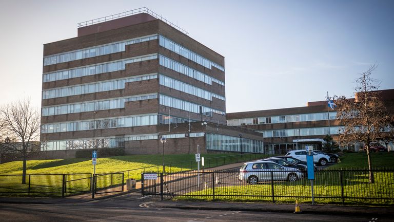 Fettes police station in Edinburgh is among those at risk of closure