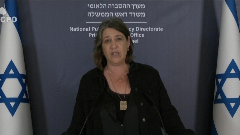 Dr Effrat Bron-Harlev, the chief executive of Schneider Children’s Medical Centre