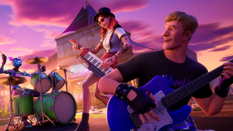 Fortnite is increasingly leaning into music. Pic: Epic