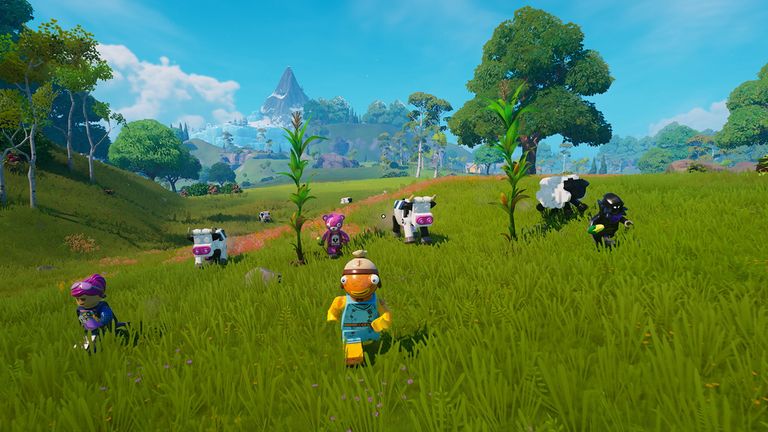 LEGO Fortnite launched this month to huge interest. Pic: Epic