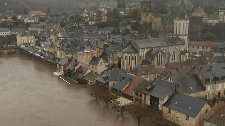 France Floods Cities Hit By Severe Flooding As Storm Fergus Brings Heavy Rains And Strong Winds