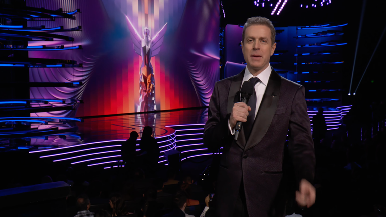 Host and organizer Geoff Keighley.  Image: Game Awards/YouTube