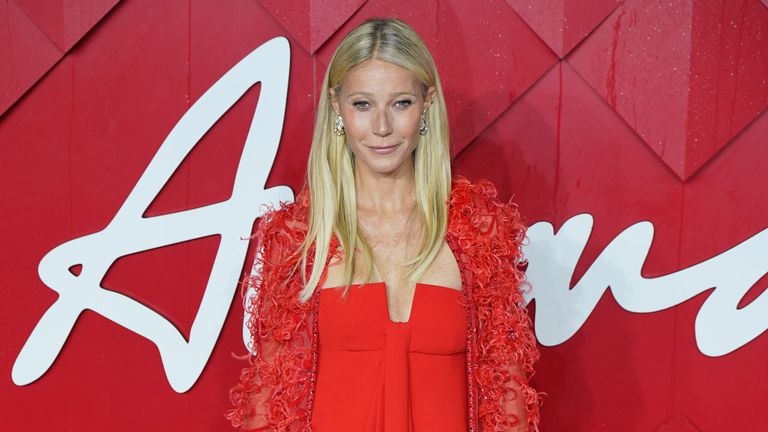 Gwyneth Paltrow attending the Fashion Awards 2023 presented by Pandora held at the Royal Albert Hall, Kensington Gore, London. Picture date: Monday December 4, 2023.