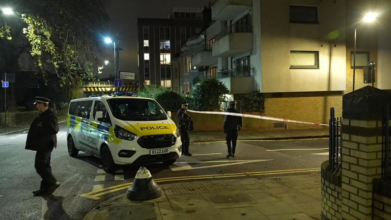 Police were called just before 6:30pm on Tuesday