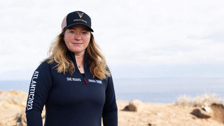 Ms Maiden's trip is being sponsored by Wolfcraig Distillers. Pic: The World's Toughest Row