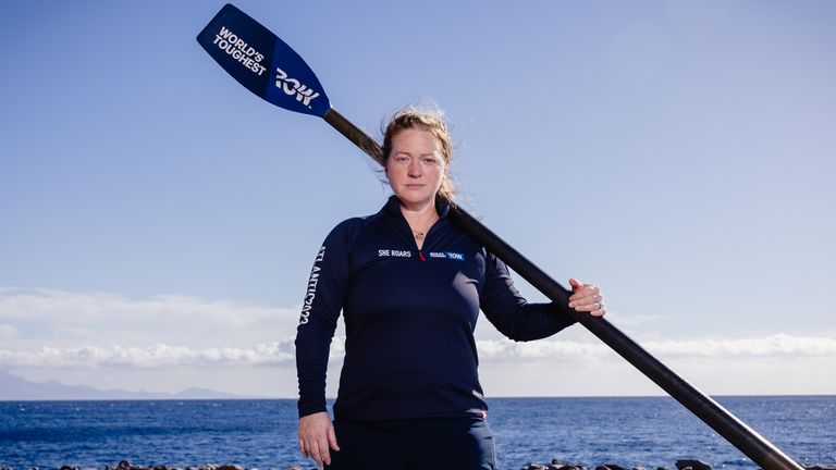 Leanne Maiden. Pic: The World’s Toughest Row