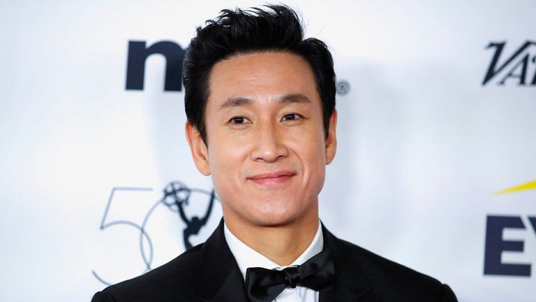 Lee Sun-kyun attends the 50th International Emmy Awards in New York City, New York, U.S., November 21, 2022. REUTERS/Eduardo Munoz