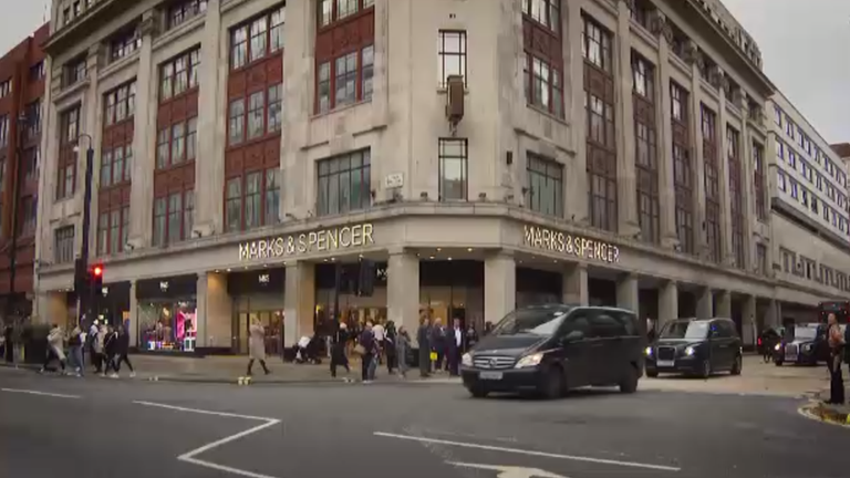 Marks & Spencer on London&#39;s Oxford Street