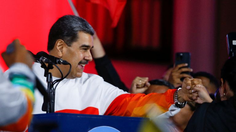 Venezuela&#39;s President Nicolas Maduro