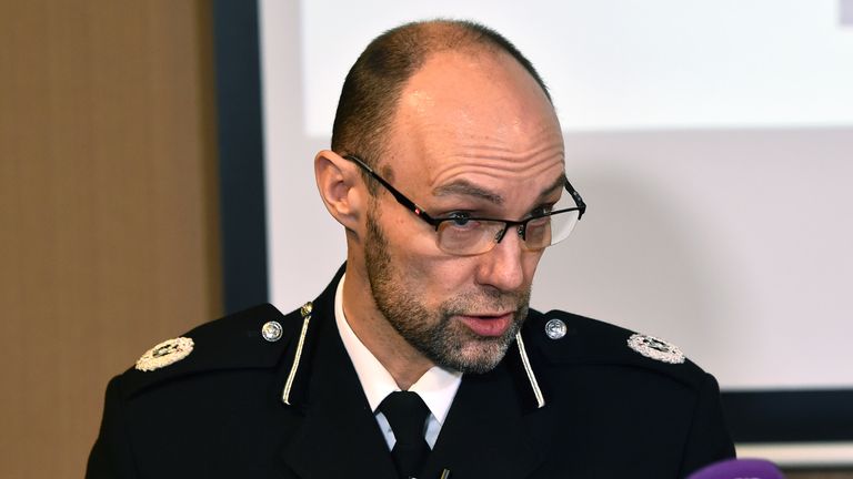 Assistant Chief Constable Peter Lawson appeared at press conferences during the search for Ms Bulley