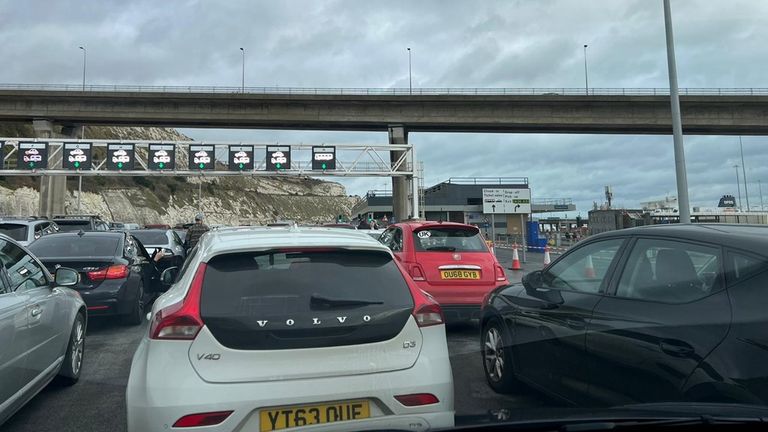 Delays at Port of Dover