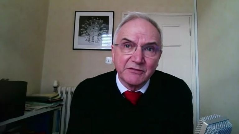 Professor Peter Openshaw told Sky News lengthy COVID lockdowns could have caused the surge in respiratory illness 
