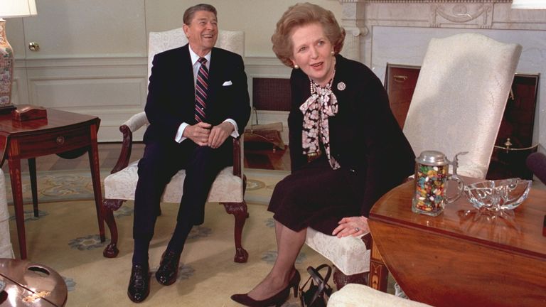 Ronald Reagan and Margaret Thatcher had a close political relationship