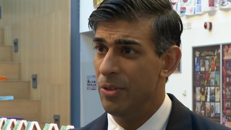 Rishi Sunak confirms the UK&#39;s position on a two-state solution for Israel and Palestine