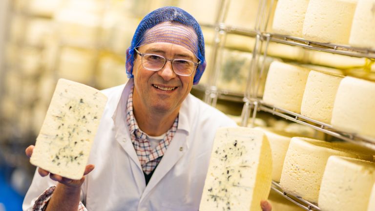 Cheesemaker Rory Stone