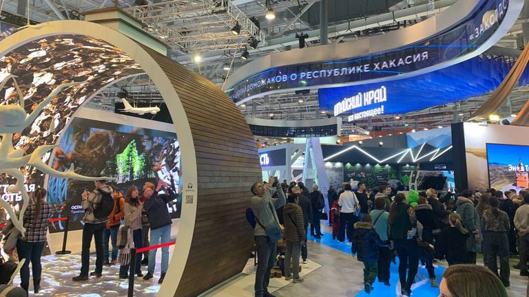 Russia exhibition in Moscow