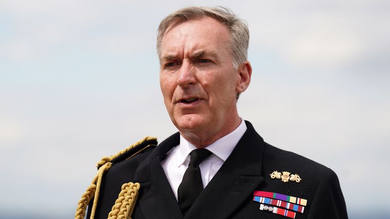 Chief of Defence Admiral Sir Tony Radakin asked 'does it all stack up?'