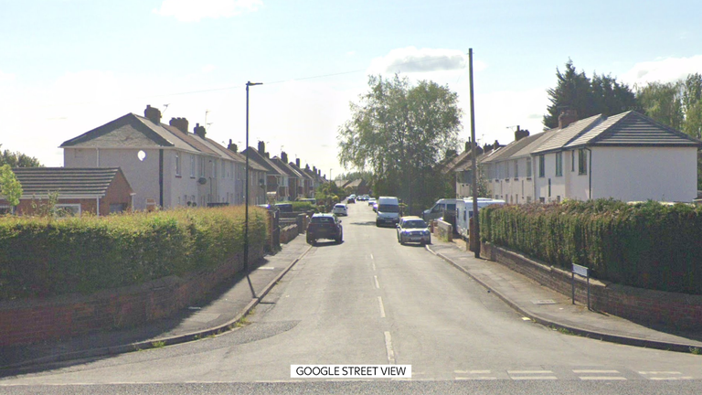 The attack happened in Charles Street in Skellow, near Doncaster.
Pic: Google Street View