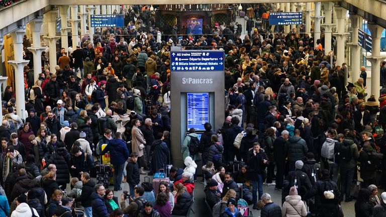 Eurostar trains have been cancelled