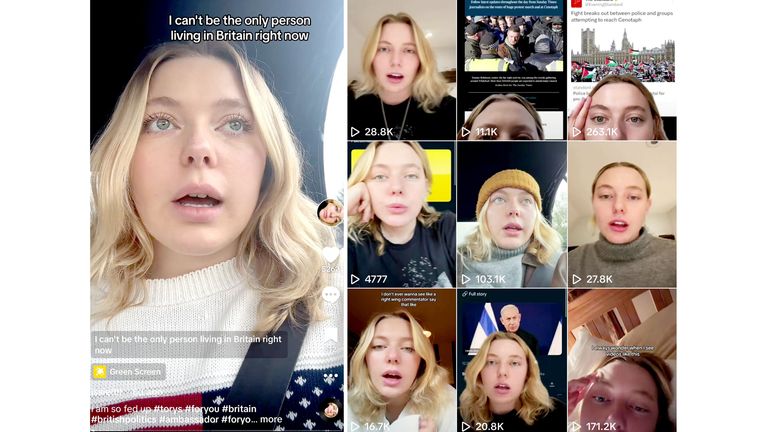 Isobel Dye says she reached one million people in a week on TikTok